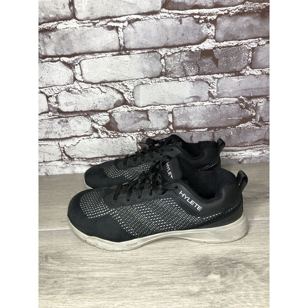 Hylete Vibram Circuit Cross Black Lace Up Training Gym Shoes Men’s Sz 8M US/41EU